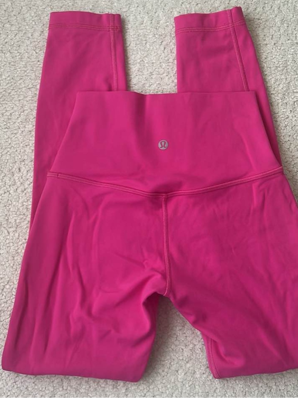 lululemon athletica Bright Pink High-Rise Leggings